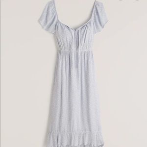 ABERCROMBIE EASY WAIST MIDI DRESS
